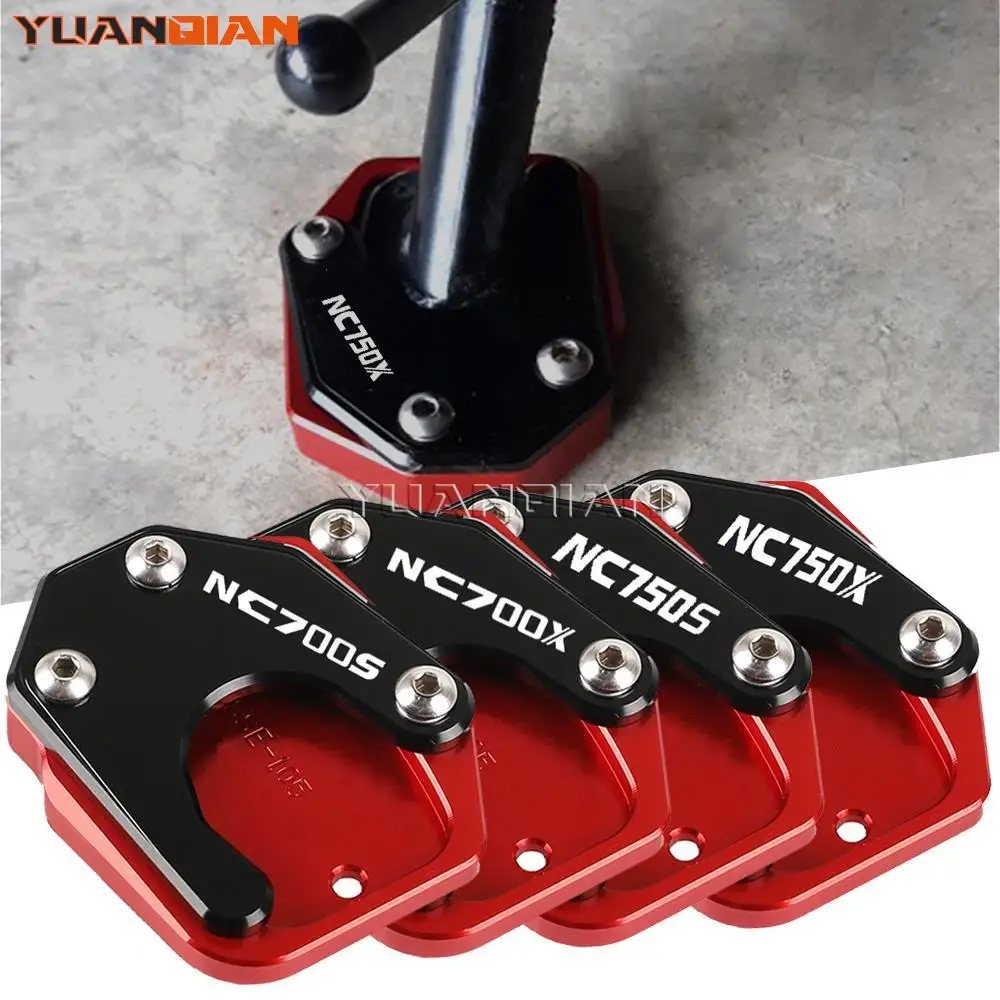 

For Honda NC 750 X DCT NC750X 2014-2019 NC750S 2014-2015 CNC Kickstand Foot Side Stand Extension Pad Support Plate Enlarge Stand