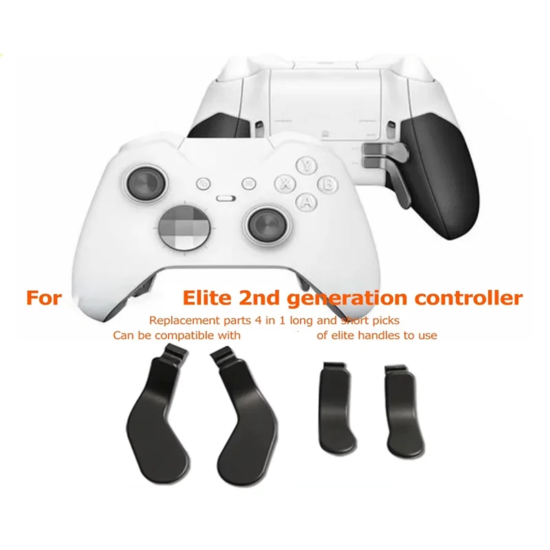 【Expert Recommended】 ABAC-Metal Paddles For One Elite Series 2 Game Controller Trigger Button Paddles For One Elite 2 Replacement Part