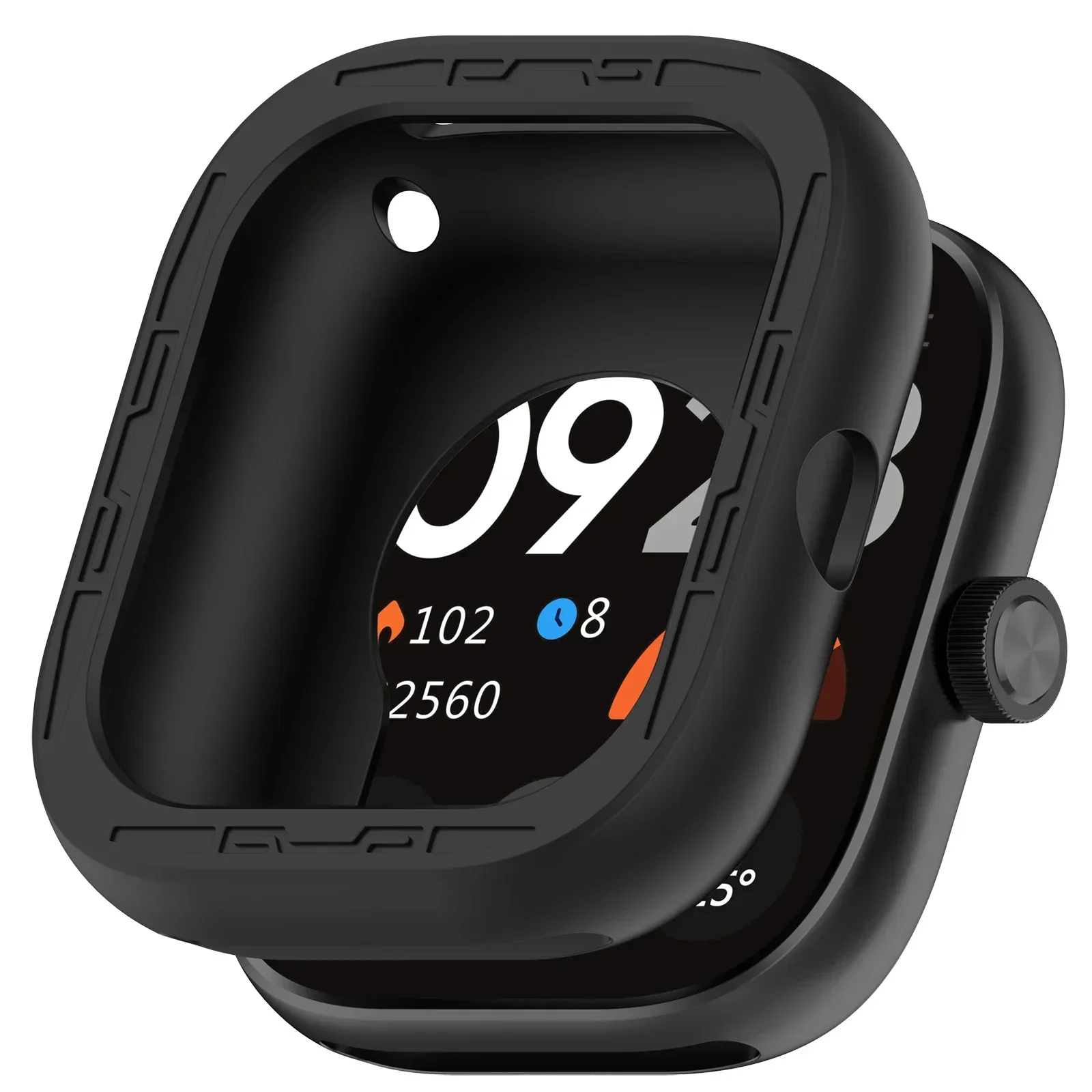Silicone Strap Protective Case for Xiaomi Smartwatch - Replacement Watchband Accessory
