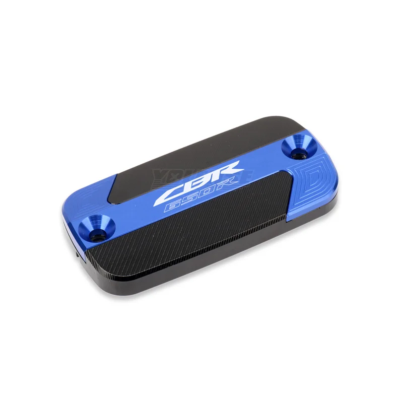 Premium Motorcycle CNC Front Brake Fluid Reservoir Cover Cap