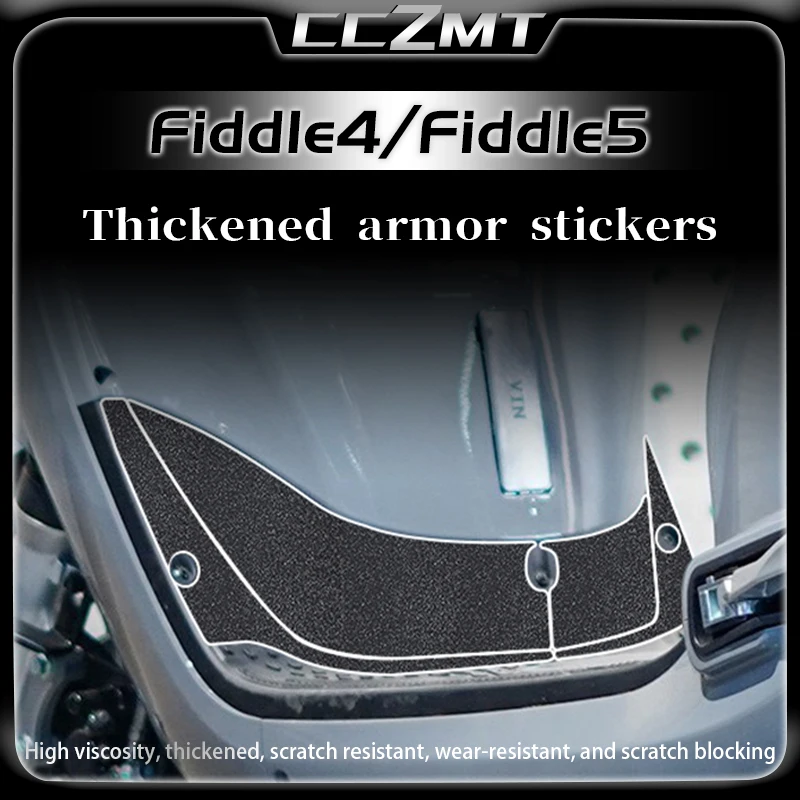 

For SYM Fiddle4 Fiddle5 armored stickers thickened protection stickers anti wear and anti scratch accessories modification