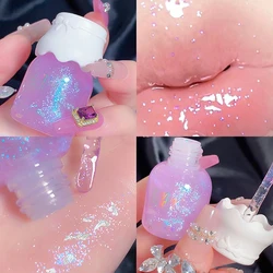 Butterfly Shaped Lip Balm with Moisturizing Shimmer Finish (04)