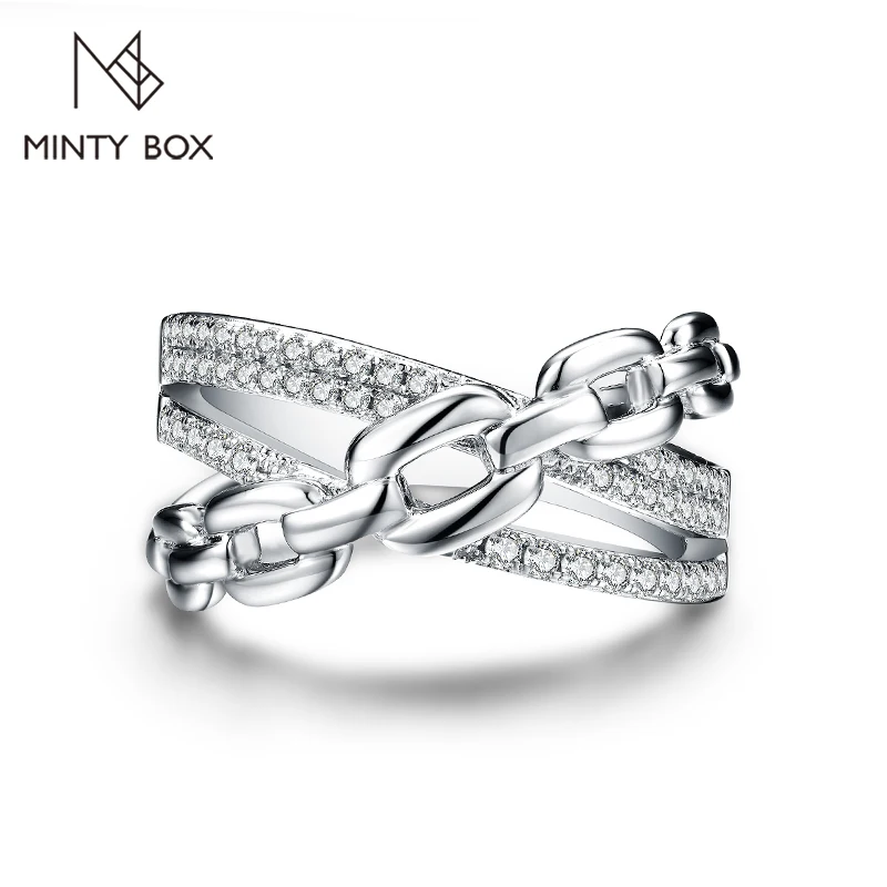 Anello Evil Eye In Argento 925 Con Zirconi - Donna, Taglie 11.5-19.5 - Foto 9