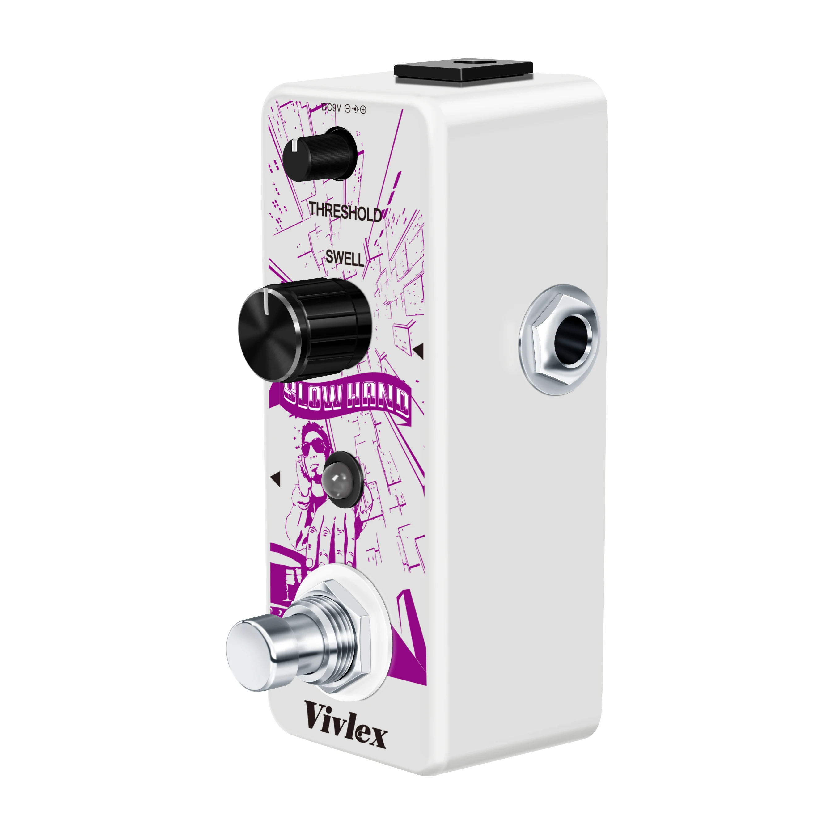 Violín by GDEL (Slow Gear Mod Effector) Digital Electric Guitar Bass Pedal Slow Hand Violin Sounds