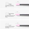 5Pcs/Set Silicone Nail Art Pen Brush UV Gel Polish Tip 3D Image DIY Dotting Polish Brushes Sculpture Pen DIY Manicure Tool 2