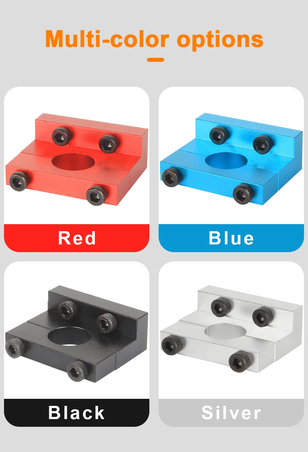 Peças e acessórios em 3D