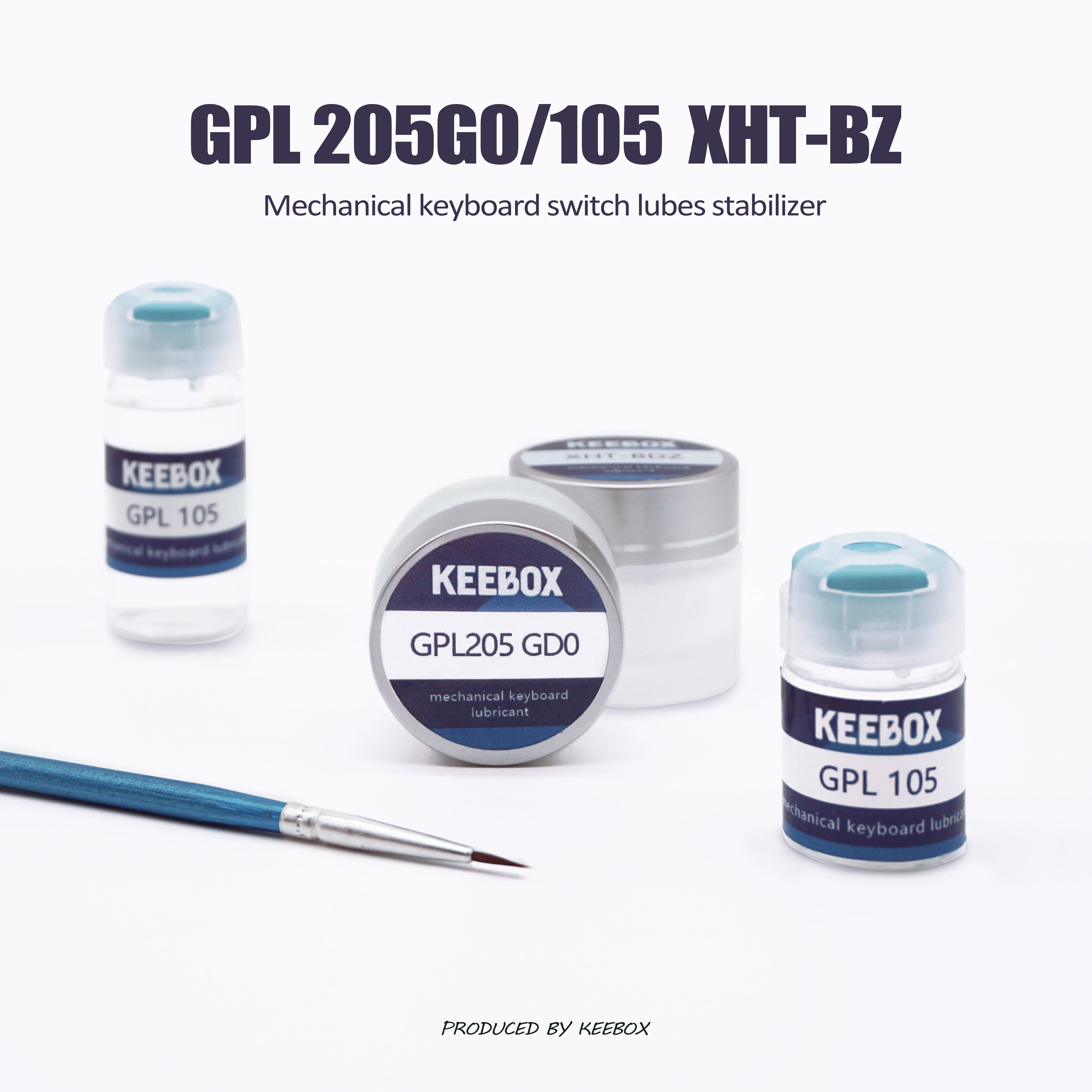 Keebox Krytox GPL205G0 GPL105 XHT-BDZ メカニカルキーボード
