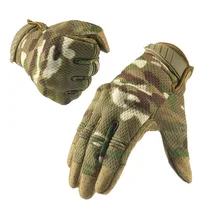 Men Women Multicam Tactical Gloves Antiskid Army Military Bicycle Airsoft Motorcycle Shoot Paintball Work Gear Camo Full Finger 1