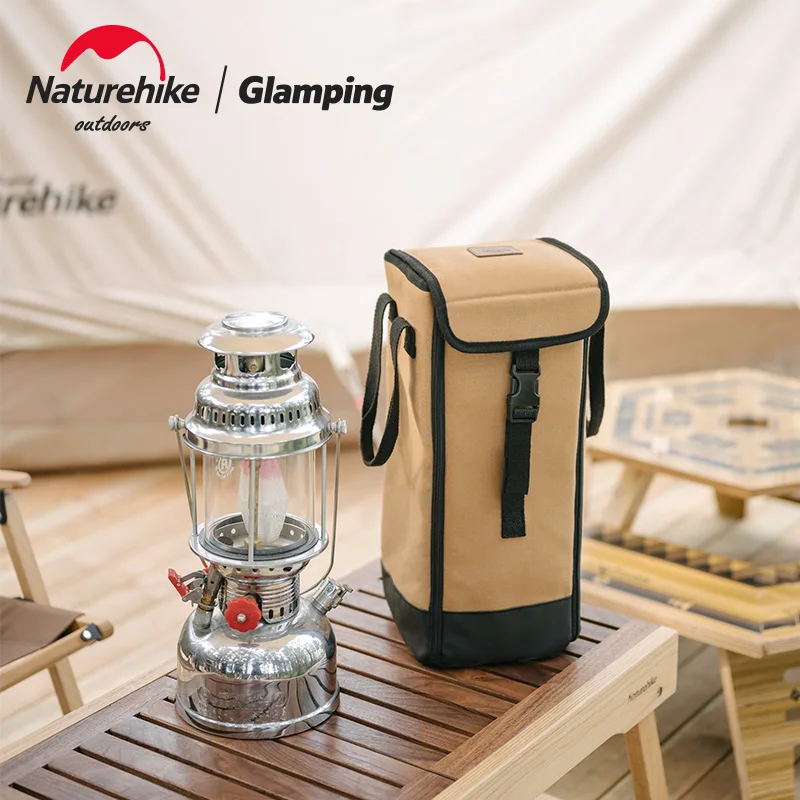 Naturehike Outdoor Camping Easy To Carry Waterproof Handbag Large Opening Zipper Storage Lamp Bag Nature Hike