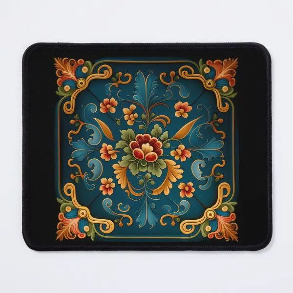 Коврик для мыши с клавиатурой мужской, Настольный коврик для мыши с клавиатурой и рисунком в стиле аниме, клавиатура, цвет норвежский синий, роза, цвета розы, Telemark