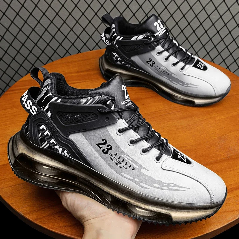 

Men Sneakers Running Shoes Fashion Outdoor Sports Shoes Mesh Breathable Cushioning New In Basketball Footwear Men's Shoes 2024