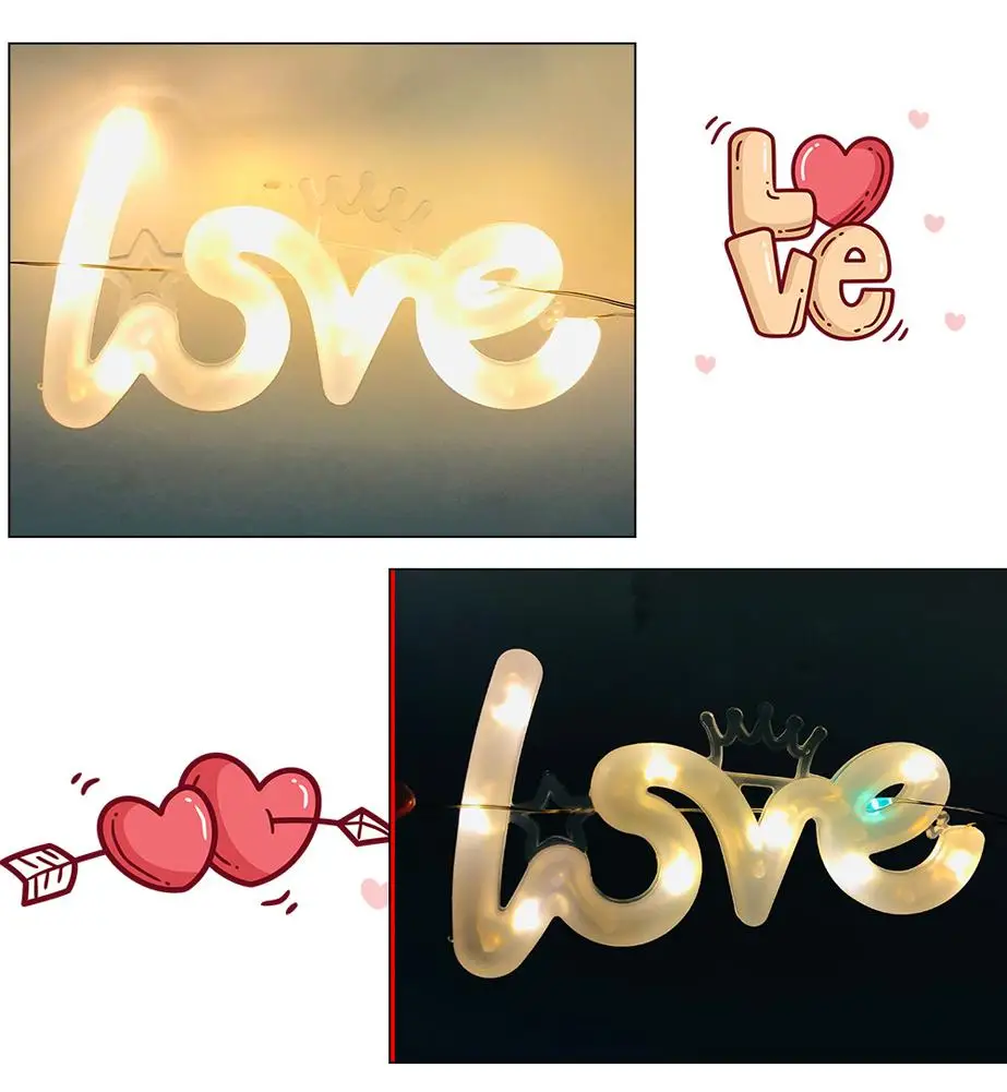 Рисунок 4 - Романтические Светодиодные подвесные светильники Love