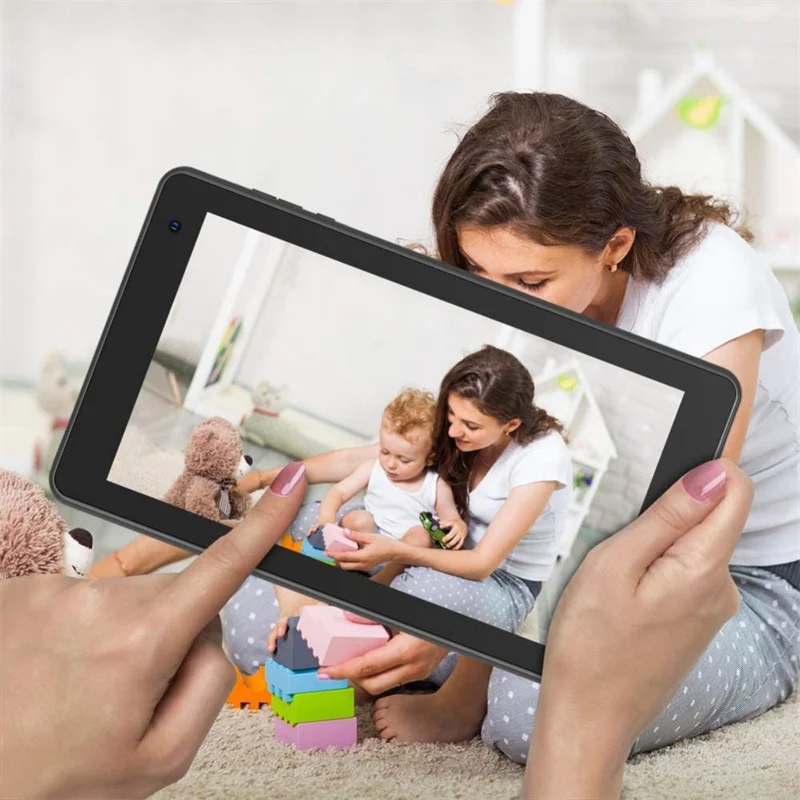 7-inch M7 Android 9.0 Kid Tablet with 2GB RAM, 16GB Storage, Quad Core, Dual Camera, WIFI, Stylus, 3000mAh Battery Description Image.This Product Can Be Found With The Tag Names 7 inch kids android tablet, Rca tablet 7 inches spanish, Tablet 7 inch kids wifi, Tablet android 7for kids
