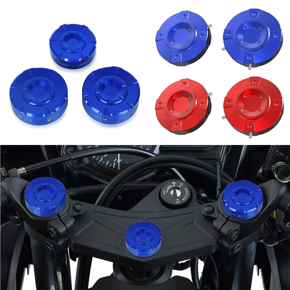 

Front Fork Covers For YAMAHA MT03 MT25 MT 03 25 YZFR3 YZF R3 R25 2014-2023 Motorcycle Accessories Triple Tree Stem Yoke Cap