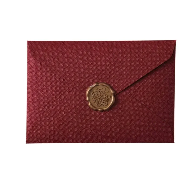 10pcs Window Envelopes for Letters DIY Handmade Gift Packaging Bag Wedding Party Invitation Card Cover Linen Texture Envelopes mailing envelopes window envelopes