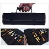 Multifunction Roller Tool Bags Oxford Canvas Practical Handles Bags Chisel Electrician Carrying Toolkit Instrument Package Case 2