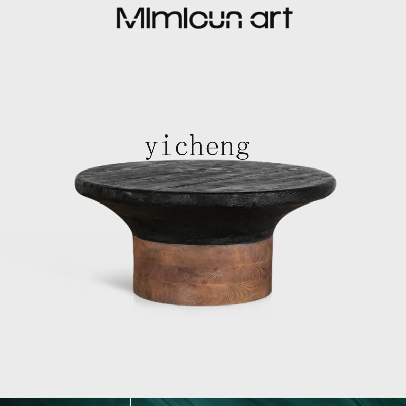 

Xl Retro Creative Solid Wood Coffee Table Small Apartment Living Room Small Tea Table