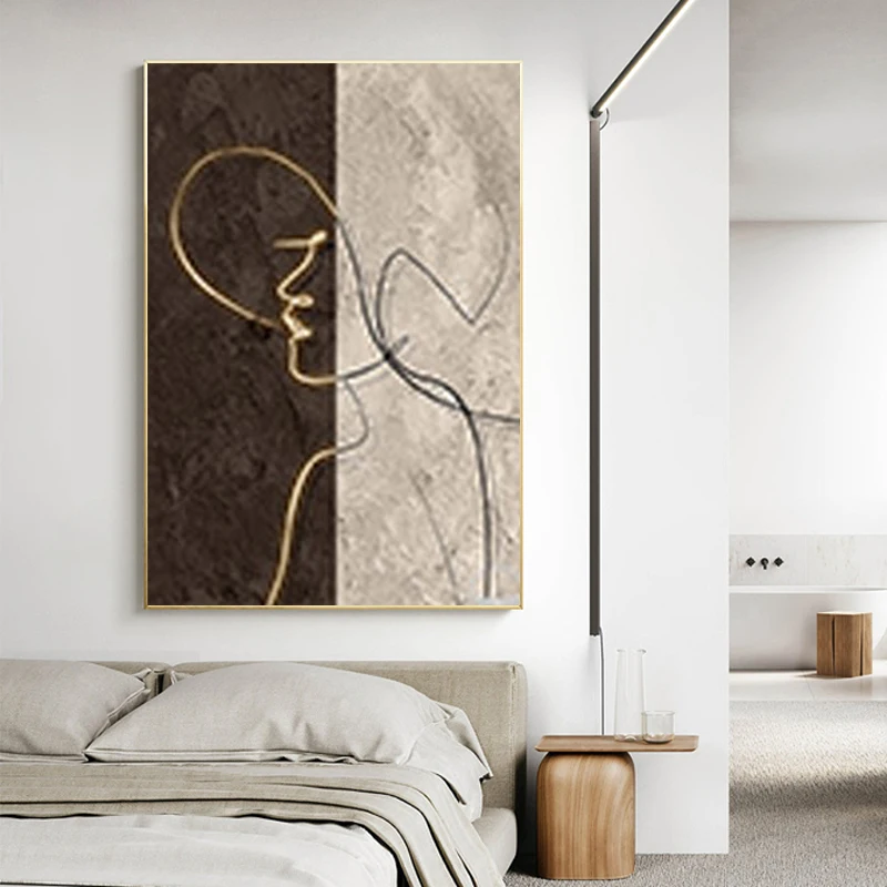 

GATYZTORY Abstract Painting By Numbers Paint Kit Woman Texture Drawing By Numbers Diy Set Home Decor Kill Time Handicrafts