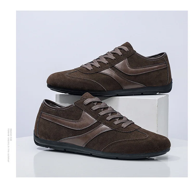 Herren-Sneaker 2025 Frühling Neue Luxus Flache Slipper Bequeme Slip-on Weiche Herren-Sneaker Leichte Outdoor-Schuhe für Männer – Detail 21