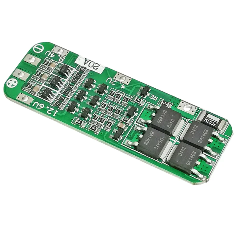 3S 20A Li-ion Lithium Battery 18650 Charger Protection Board PCB BMS 11.1V 12V 12.6V Cell Charging Protecting Module