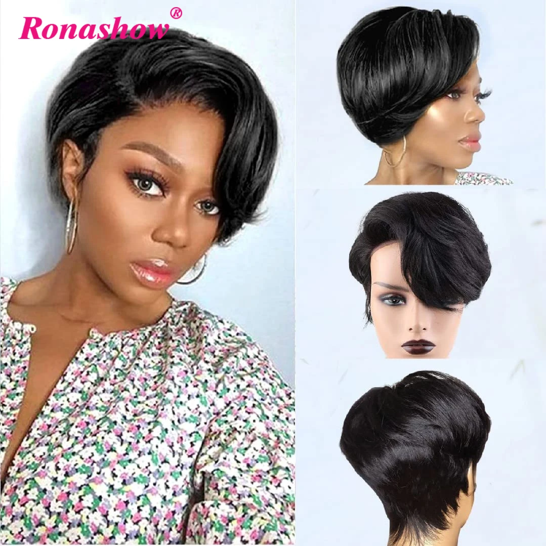 NEON ROZE PRUIK - KORTE BOBLIJN MET PONY - koop je bij Glow Specialist - Glow Specialist