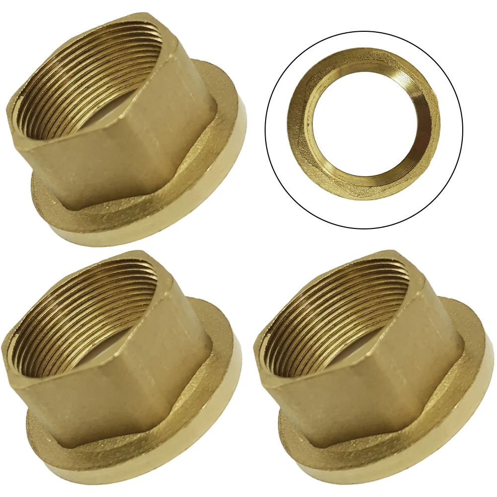 Description Picture 6 of itemHigh-Quality Brass 32mm Monobloc Mixer Tap Backnut For Kitchen Basin Sink Bathroom Back Nut Pipe Taps Hardware Accessories