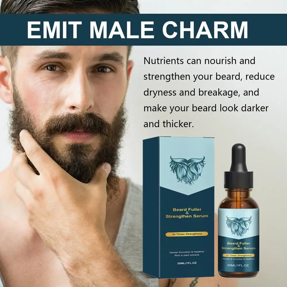 Description Picture 4 of itemBeard Oil 30ml Natural Beard Strengthening Oil Beard And Mustache Maintenance Product natural Beard Conditioners And Oils