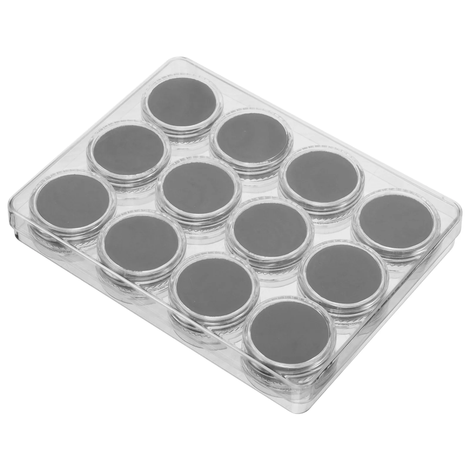 

1 Set Gemstone Display Case Multipurpose Clear Lid Loose Diamond Storage Boxes