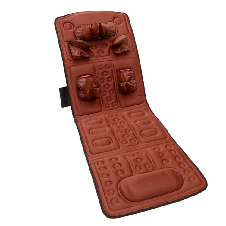 

heating vibrating airbags massage mattress with magnets