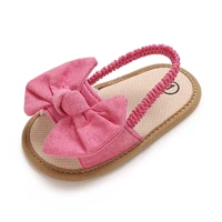Summer Big Bowknot Breathable Comfortable Soft Sole Princess Sandal Shoe Of 0-18 Months Newborn Male and Female Baby 5