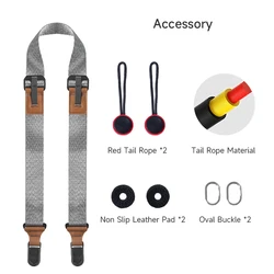 Quick Release Adjustable Camera Shoulder & Wrist Strap Sling (L12)