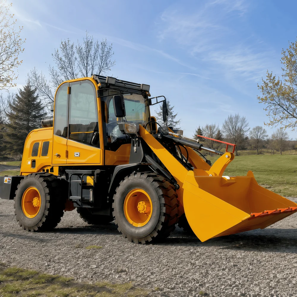 Radlader Frontlader Diesel-Baumaschine für Baustellen und Landwirtschaft Materialhandhabungsmaschine
