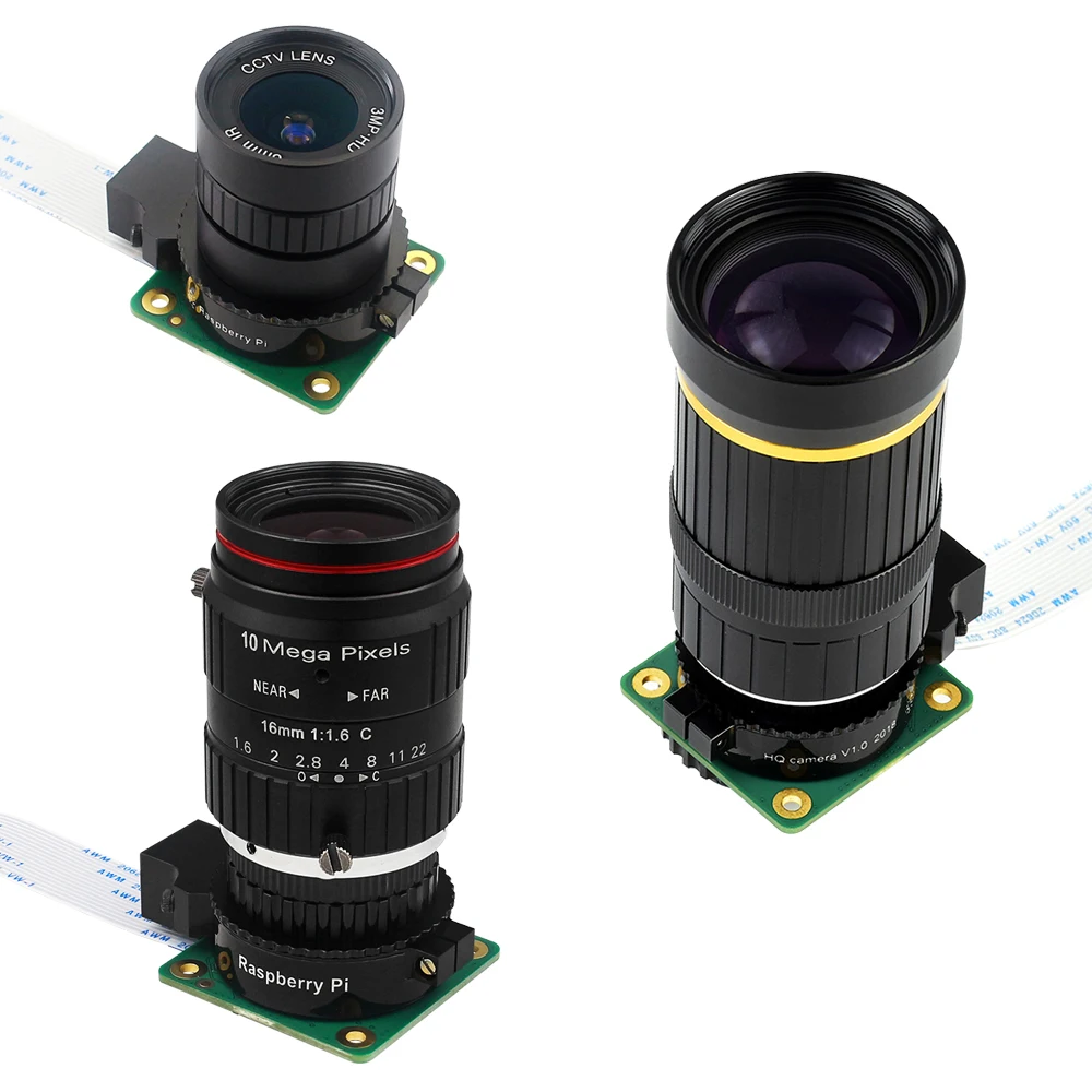12.3 MP Raspberry Pi High Quality Camera with Sony IMX477