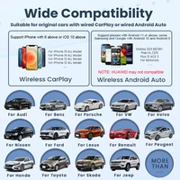 PLAYAIBOX Wireless 2IN1 CarPlay Android Auto Wireless Supermini Box Adapter Plug And Play Dongle Bluetooth WiFi Fast Connect - Image 5