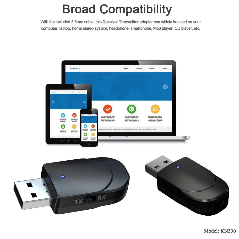 Bluetooth 5.0 Receiver Transmitter 2 In 1 3.5mm Jack RCA AUX USB Stereo Audio Wireless Adapter Car Speaker TV PC Headphones bluetooth transceiver adapter bluetooth aux adaptor bluetooth audio receiver bluetooth adapter audio adapter wireless usb adapter