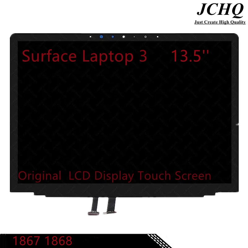 Jchq Originale Per Microsoft Surface Laptop 3 1867 1868 Display Lcd Touch Screen Digitizer Assembly 13.5 "Per Surface Laptop 3 Lcd