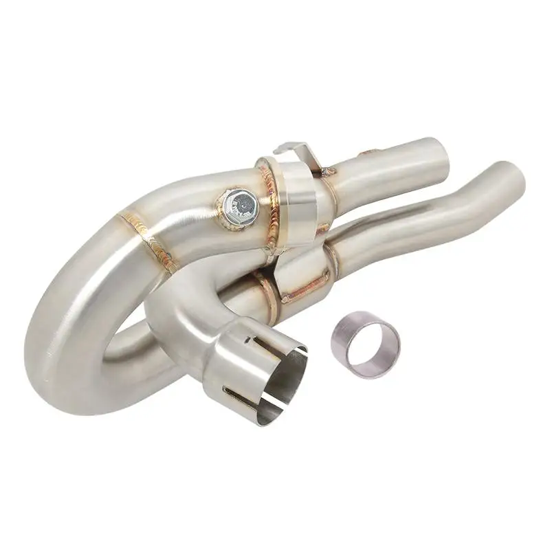 Connect Original Muffler For Triumph Scrambler 1200 XE XC 19-22 Motorcycles Exhaust Pipe Header Front Link Tube Stainless Steel - Image 5