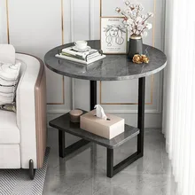 

Light Luxury Coffee Table Modern Minimalist Creative Small Apartment Side Table Home Living Room Double Sofa Side Side Cabinet