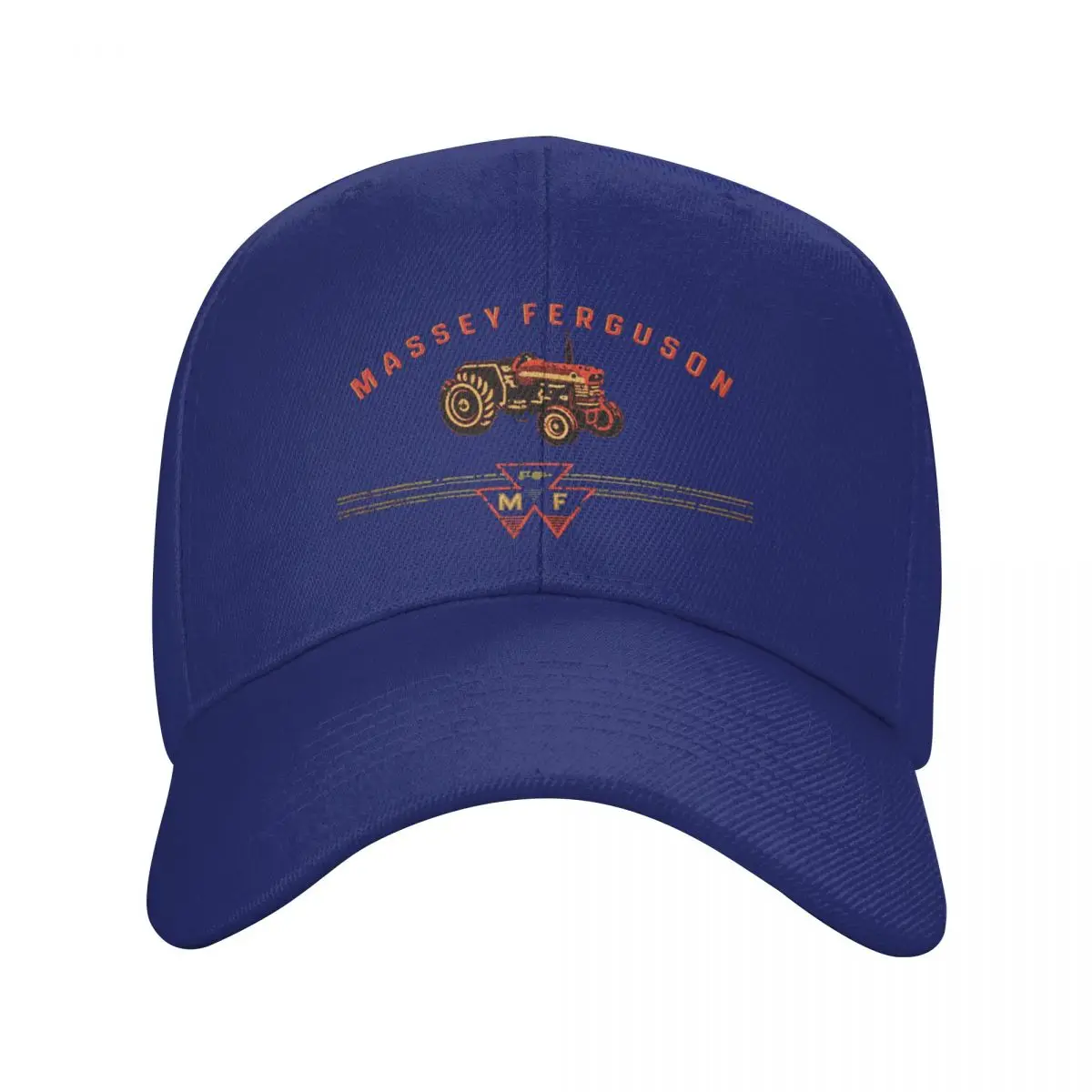 thumbnail image 1 of Gorra de béisbol lavada para hombre, gorra de camionero estilo retro con tractores, gorra de papá, gorras de golf Massey Ferguson, 1 of 7