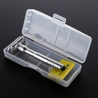 Manual Safety Shaving Razor 1-8 Sharpness Adjustable Shaver With One Key Replacing System With 5 Blades & Travel Storage Box