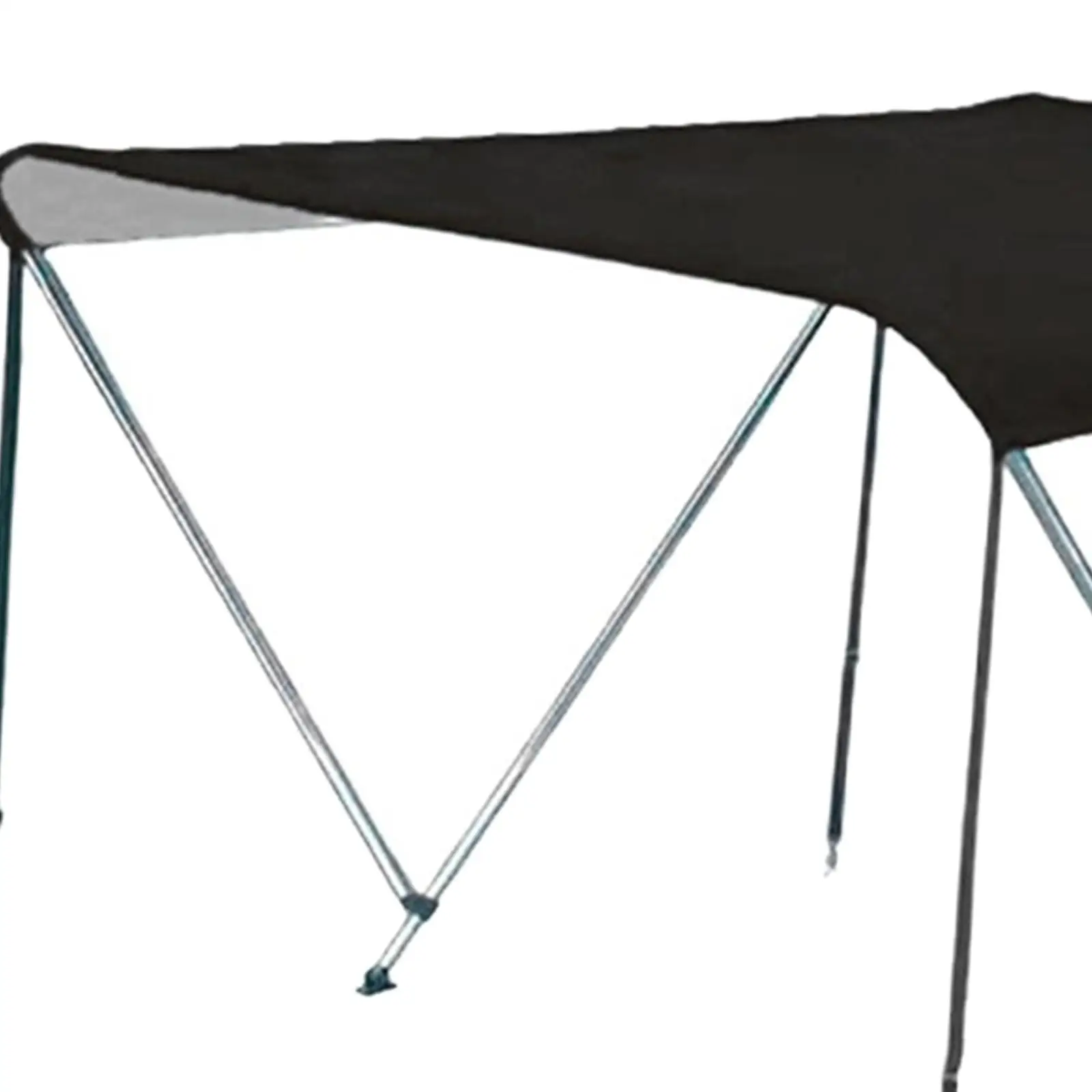 

Boat Bimini Top Cover with Carabiner Waterproof Boat Awning Sun Shade for Kayak Dinghy Fishing Boat with A Width of 1-1.4 Meters