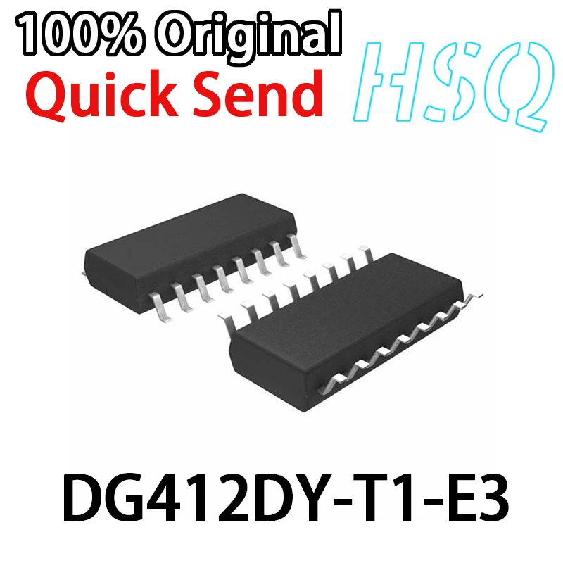

1PCS DG412DY-T1-E3 Analog Switch Chip DG412DY Patch SOIC-16 Original