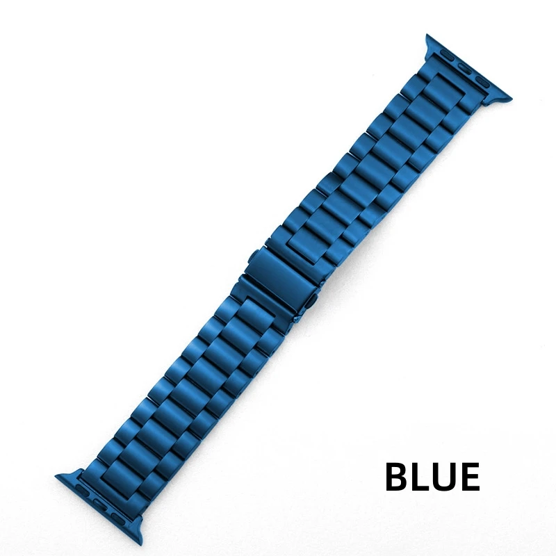 Elegant Stainless Steel Watch Strap - Premium Metal Belt