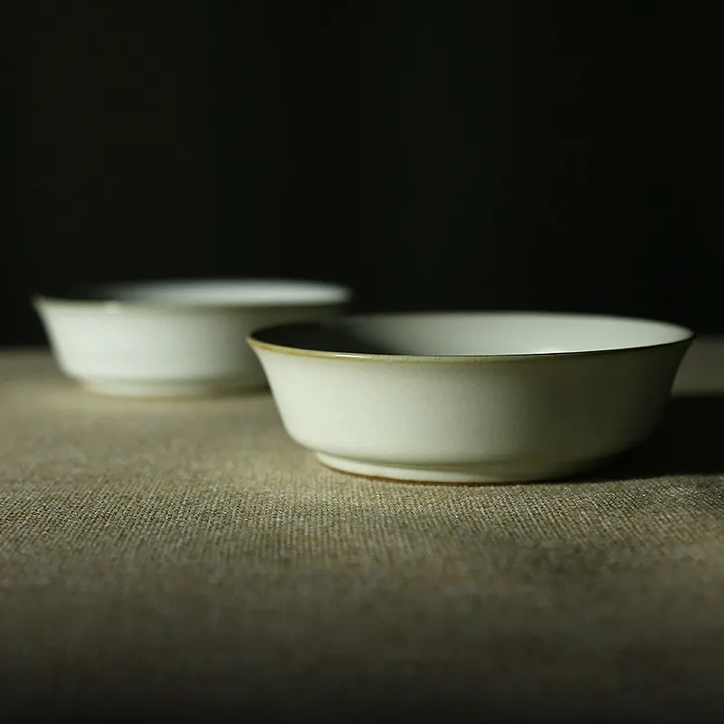 HVV 수제 청자 대형 브러쉬 워셔 Jingdezhen 초보자를 위한 다용도 세라믹 잉크스톤 서예 그림 도구