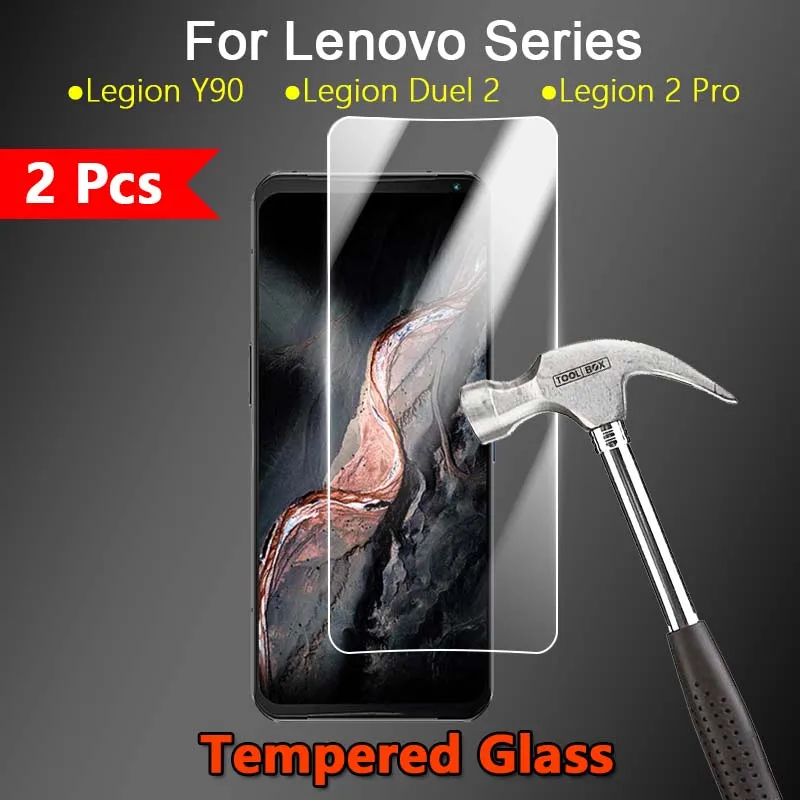 2 Pezzi Per Lenovo Legion Y90 Duel 2 Pro Clear Ultra Slim 2.5D Antigraffio 9H Pellicola Proteggi Schermo Premium In Vetro Temperato Resistente