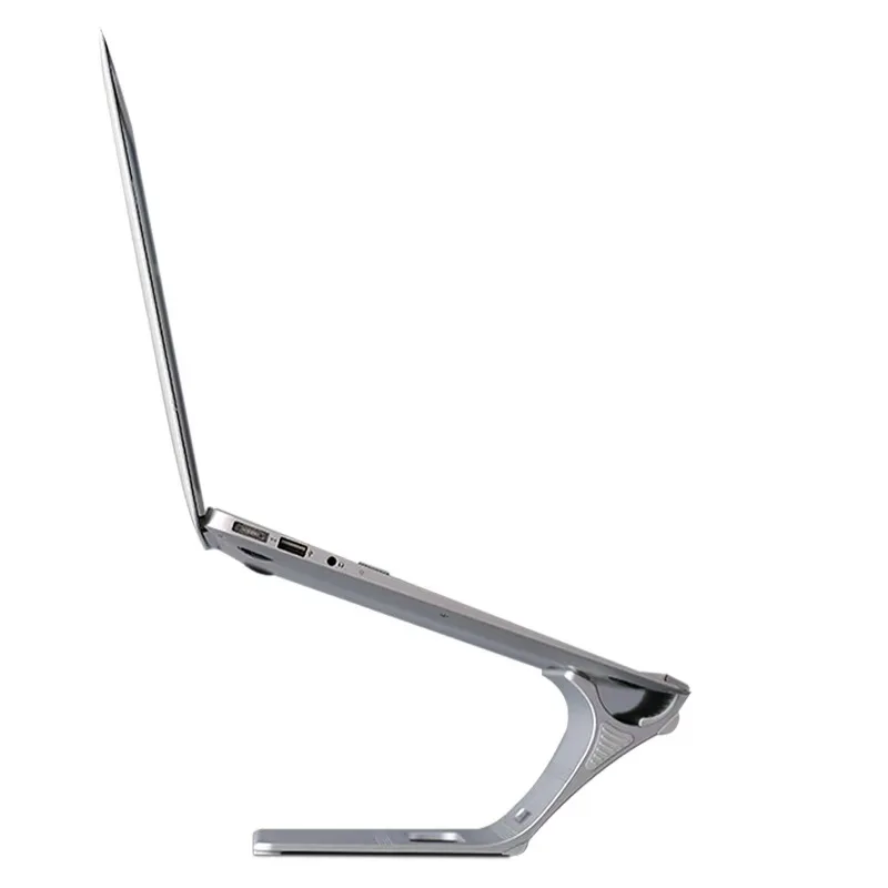 노트북 스탠드 데스크탑 조정 가능한 합금 노트북 책상 스탠드 지원 11-17 인치 Macbook Pro 컴퓨터 홀더 스탠드 액세서리
