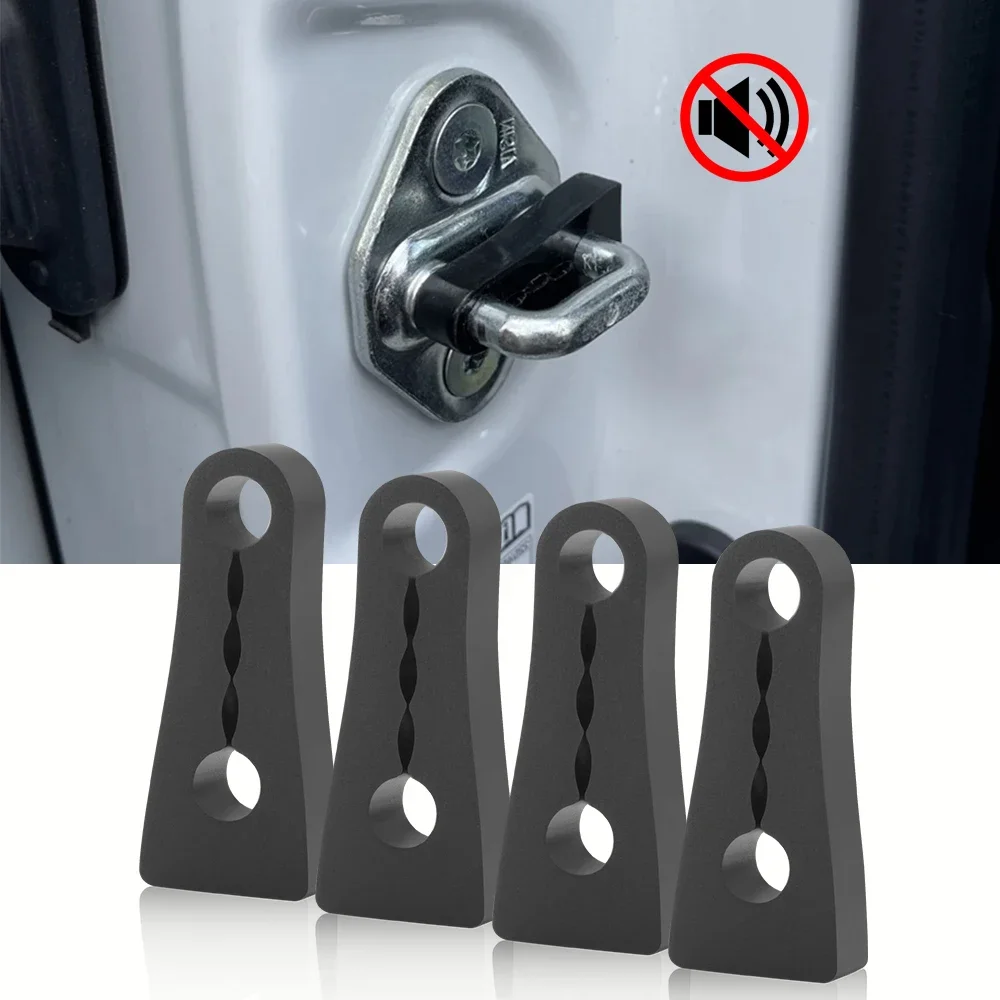 Sound Damper Door Lock Buffer for Toyota Prius Camry Corolla CHR RAV4 Land Cruiser Prado yaris Prius Furniture Highlander