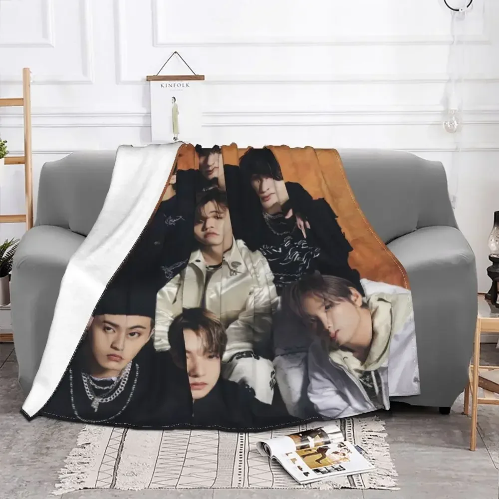 NCT DREAM Blankets Sofa Cover Flannel Textile Decor Kpop Singer Multifunction Warm Throw Blanket for Bed Outdoor Bedspread 6