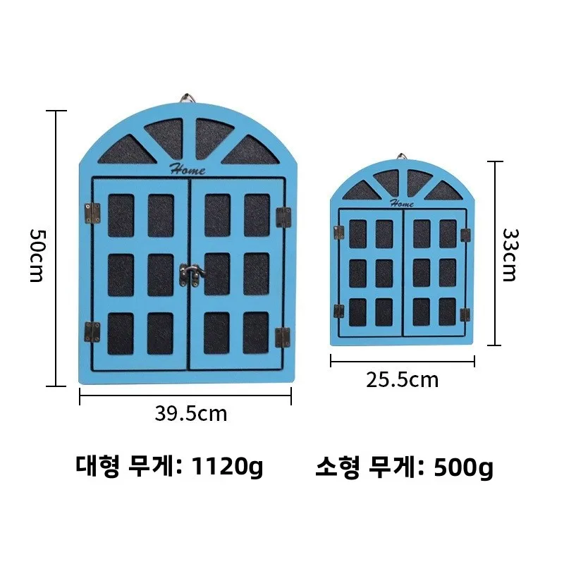 유럽 스타일 나무 벽걸이 장식 가짜 창문 칠판 패널 바 커피숍 장식 조각된 나무 예술 작품