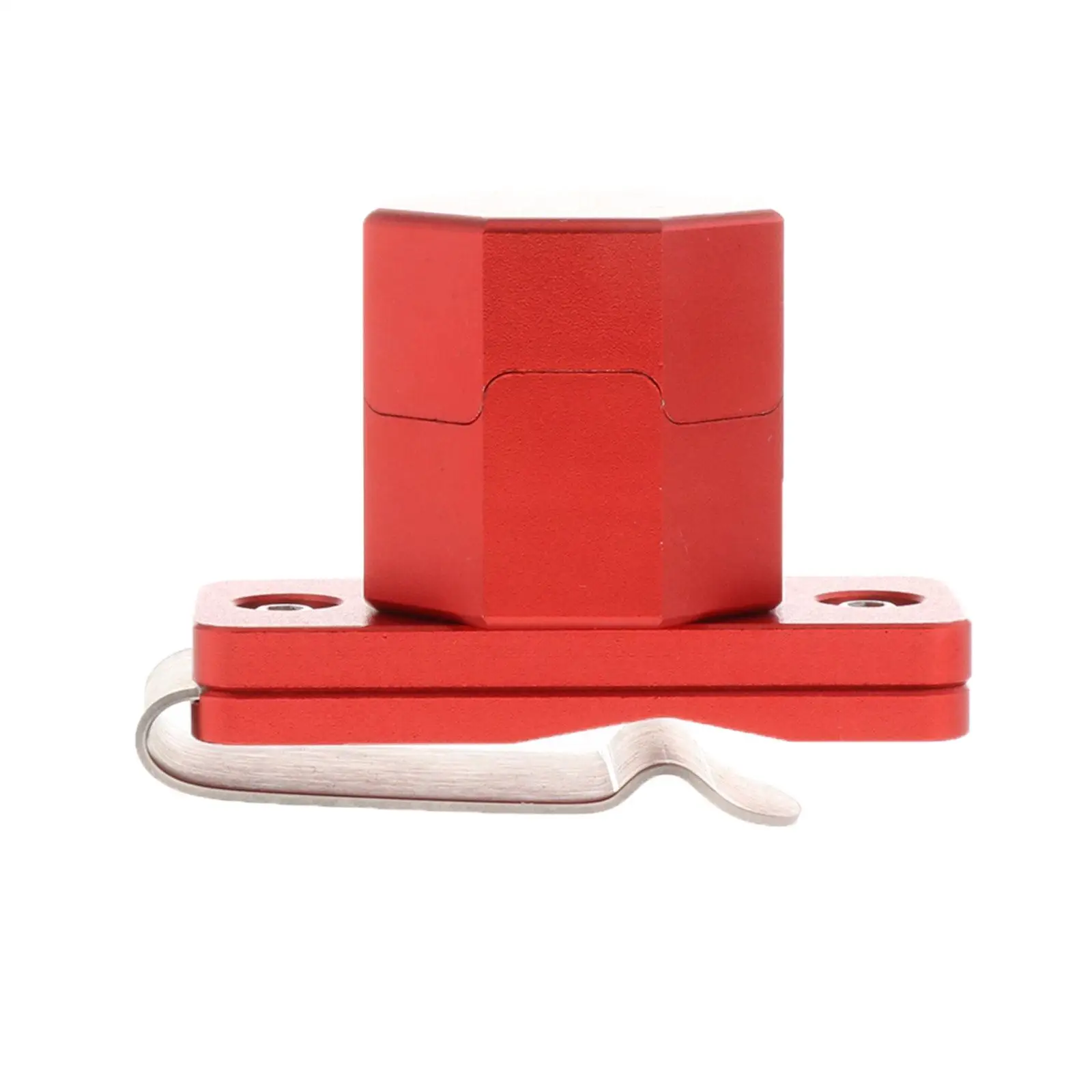 

Billiard Pool Cue Tip Chalk Aluminum Alloy with Clip Storage Box Organizer Pool Chalk Holder for Pool Snooker Chalk Snooker Pool